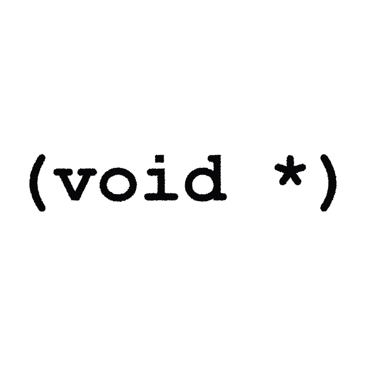 (void *)